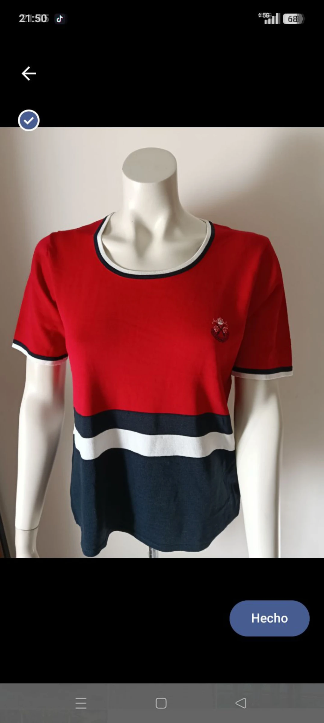 Camiseta Punto Roma